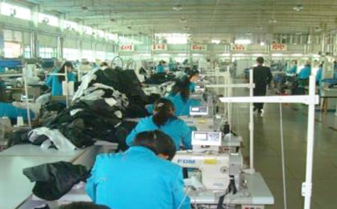服装厂生产实习报告