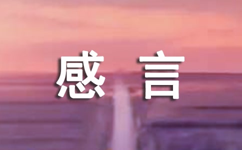 安全的感言谚语
