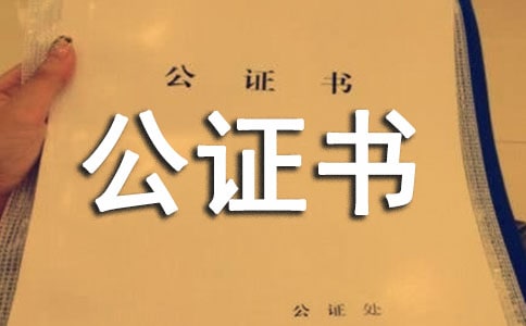 公证书委托书9篇