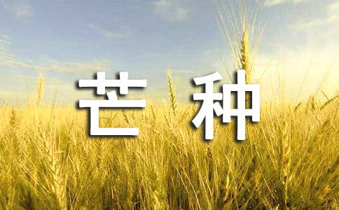 芒种农谚语(精选300句)