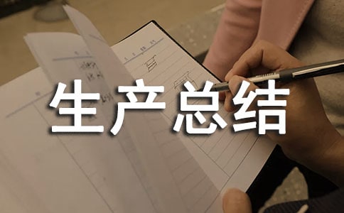 工贸企业安全生产总结