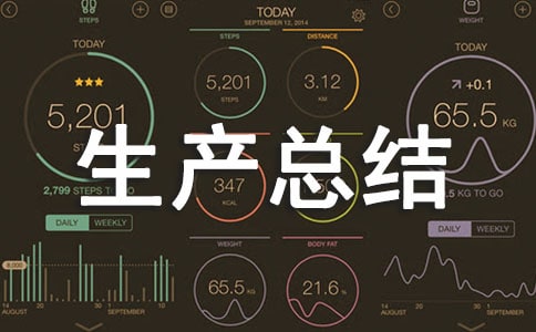 安全生产总结范文