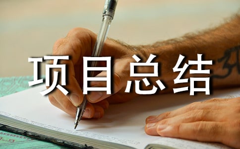 项目总结报告(精选12篇)