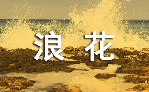 记忆中的一朵浪花作文7篇