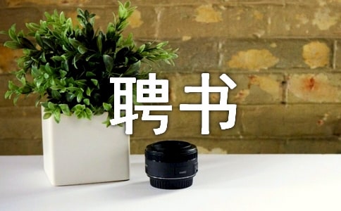 应聘书模板