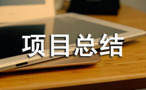 ��Ŀ�ܽᱨ��
