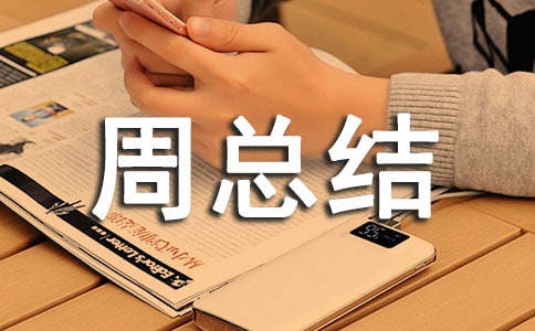 管理一周总结