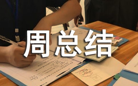 媒介工作周总结模板
